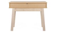 Konsole EPIK Tisch Elegance Endgrain grau 110 cm