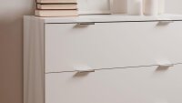 Kommode GÖTEBORG weiß Sonoma Eiche Schrank 79 cm