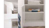 Babyzimmer LANDWOOD 3-teilig Kinderzimmer in weiß Dekor
