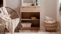 Kommode 1 CHESTER Anrichte MDF Sonoma Eiche 76x89 cm