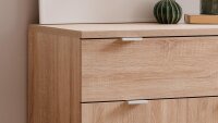 Kommode 1 CHESTER Anrichte MDF Sonoma Eiche 76x89 cm