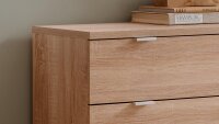 Kommode 2 CHESTER Anrichte MDF Sonoma Eiche 76x89 cm