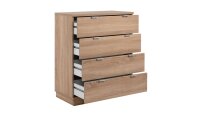 Kommode 2 CHESTER Anrichte MDF Sonoma Eiche 76x89 cm