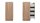 Kommode 2 CHESTER Anrichte MDF Sonoma Eiche 76x89 cm