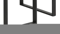 Couchtisch Set 2-teilig KATRINE rauchfarbenes Glas
