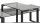 Couchtisch Set 2-teilig KATRINE rauchfarbenes Glas