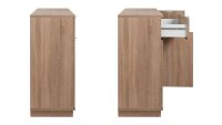 Sideboard CHESTER Anrichte MDF Sonoma Eiche 151x89 cm