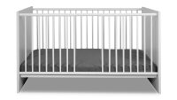 Babybett BLANC weiß matt mit Melamin inkl. Lattenrost 70x140