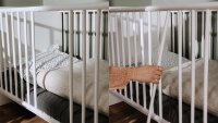 Babyzimmer BLANC weiß matt Melamin inkl. Lattenrost 3-teilig
