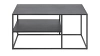 Couchtisch NEWTON Metall schwarz Puristisches Design