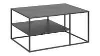 Couchtisch NEWTON Metall schwarz Puristisches Design
