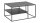 Couchtisch NEWTON Metall schwarz Puristisches Design