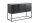 Sideboard NEWTON Metall schwarz Spind-Look Industrial Style