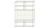Toro TV-Modul Lack Beige TO69-1-10