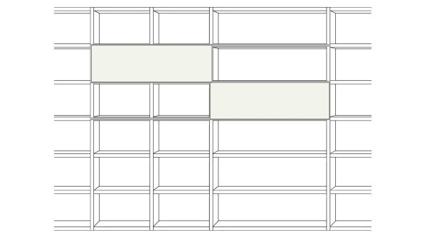 Toro Holz-Schiebetür Lack Beige TO890-10