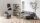 Couchtisch SEAFORD Wildeiche Look Metall Wohnzimmertisch