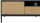 Lowboard SEAFORD Front Wildeiche-Look TV-Board Metall
