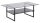 Couchtisch OKAYA Rauchglas und Marmor schwarz 110x60