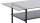 Couchtisch OKAYA Rauchglas und Marmor schwarz 110x60