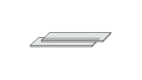 Toro Tür-Zusatzböden Lack Weiß matt TO-Z07-04