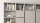 Regalwand TORO 85 System beige matt lackiert