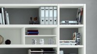 Büroregal TORO 68 System weiß Hochglanz lackiert