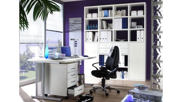 Büro-Set Toro 17 System weiß matt lackiert