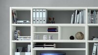 Büroregal TORO 69 System weiß Hochglanz lackiert