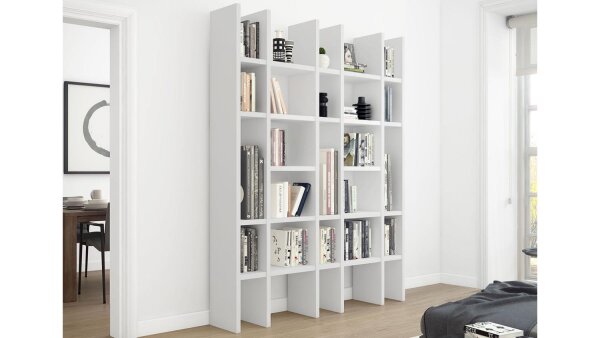 Regal TORO 31 System weiß Hochglanz lackiert