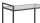 Servierwagen SEAFORD Barwagen schwarz matt und Glas