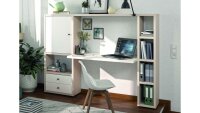 Büroregal TORO 2 System beige weiß matt lackiert