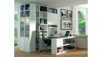 Büro Set TORO 51 System weiß matt lackiert