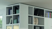Büro Set TORO 51 System weiß matt lackiert