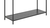 Konsolentisch SEAFORD matt schwarz industriell 100x35 cm