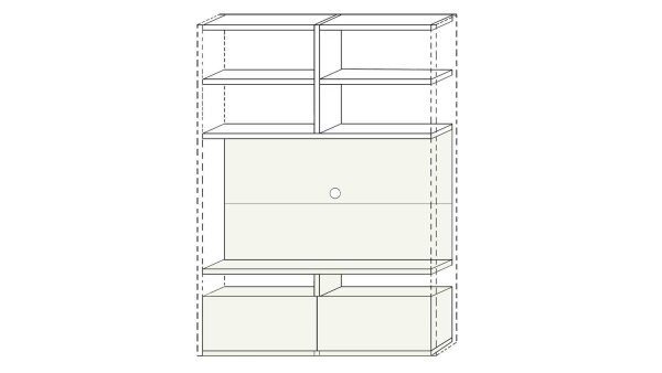 Toro TV-Modul Lack Grau matt - Lack Grau matt TO69-2-0606