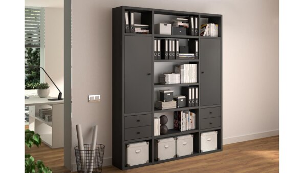Regal TORO 121 System grau matt lackiert