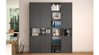 Regal TORO 123 System grau matt lackiert