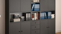 Regal TORO 127 System grau matt lackiert