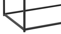 Couchtisch SEAFORD Beistelltisch schwarz industriell 100x50
