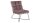 Sessel ALBA rose Samtstoff rosa Loungestuhl Metall