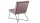 Sessel ALBA rose Samtstoff rosa Loungestuhl Metall