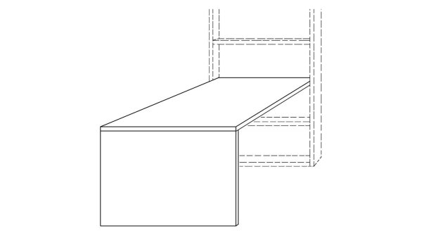 Toro TOR917 Einbauschreibtisch