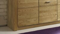 Highboard HARTFORD Buffet Kommode Asteiche teilmassiv