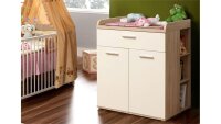 Babyzimmer WINNIE 7-teilig Sonoma Eiche und Dekor weiß