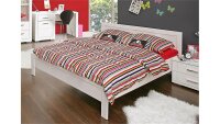 Bett SNOW Doppelbett Jugendzimmer in weiß matt...