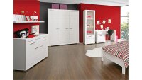 Kommode I Snow Sideboard Anrichte für Jugendzimmer in weiß