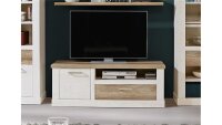 TV-Unterschrank DUROS TV-Board Pinie weiß und Eiche antik