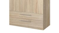 Kleiderschrank CADIXO Drehtürenschrank Sonoma Eiche...