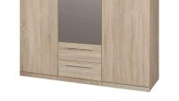 Kleiderschrank CADIXO Drehtürenschrank Sonoma Eiche...