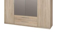 Kleiderschrank CADIXO Drehtürenschrank Sonoma Eiche...